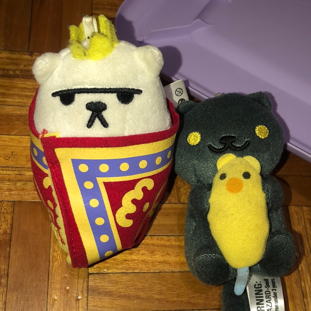 NekoAtsume 2 plush collectables purchase together